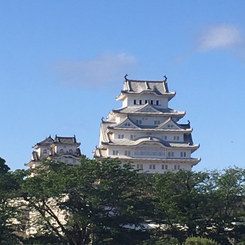世界遺産　姫路城！